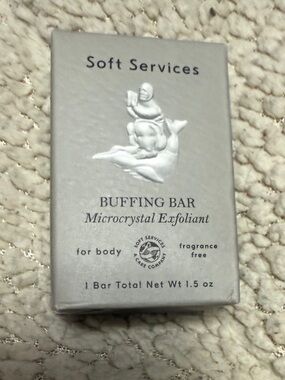 ❤️ 3/$25 Soft Services Buffing Bar - Micro Crystal Exfoliant